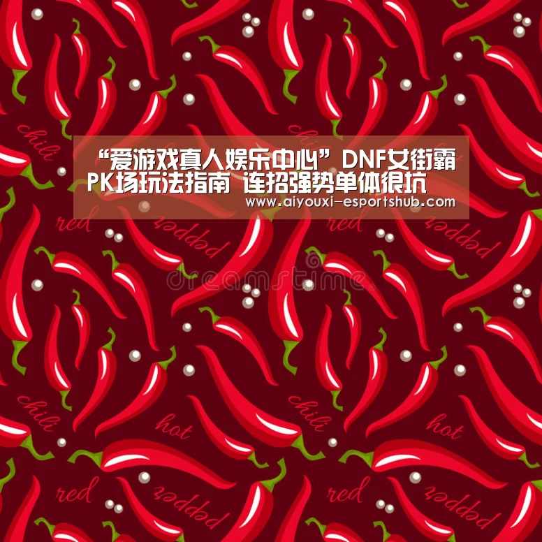 “爱游戏真人娱乐中心”DNF女街霸PK场玩法指南 连招强势单体很坑(图1) 爱游戏娱乐APP